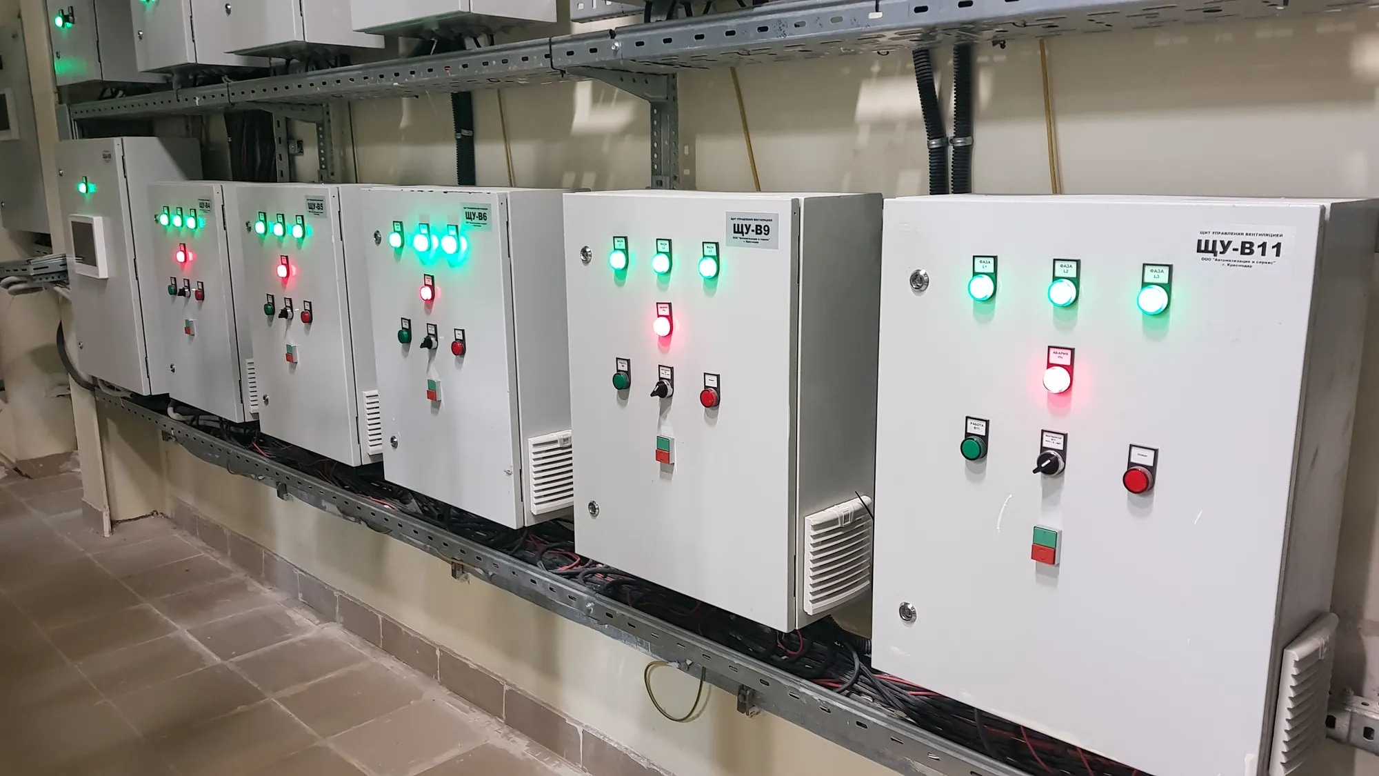 Установили модульные системы - для вентиляции