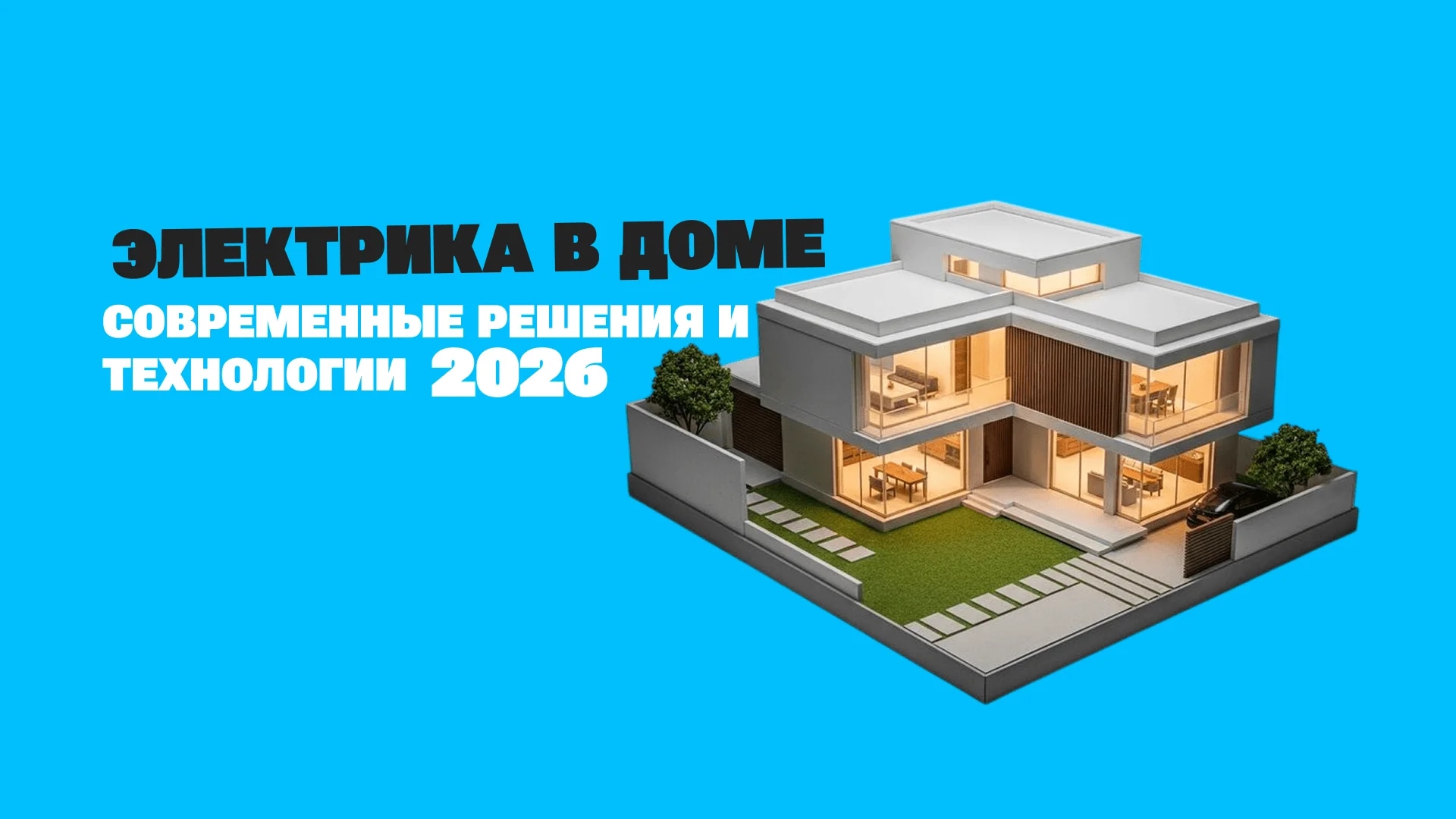 Электрика в доме 2026: современные решения и технологии - Вольтикс