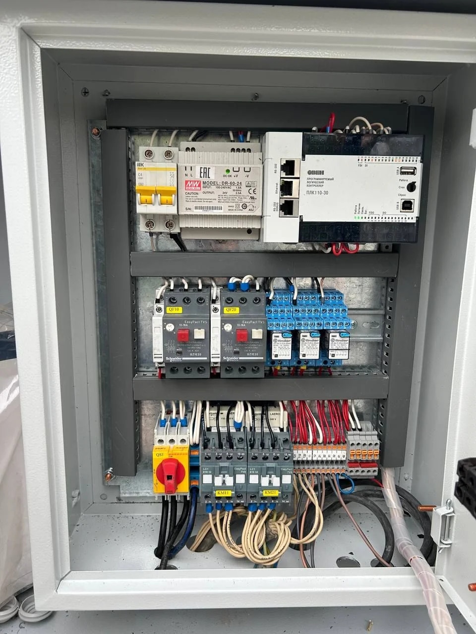 сборка электрощита в частном доме  Адлер — Вольтикс