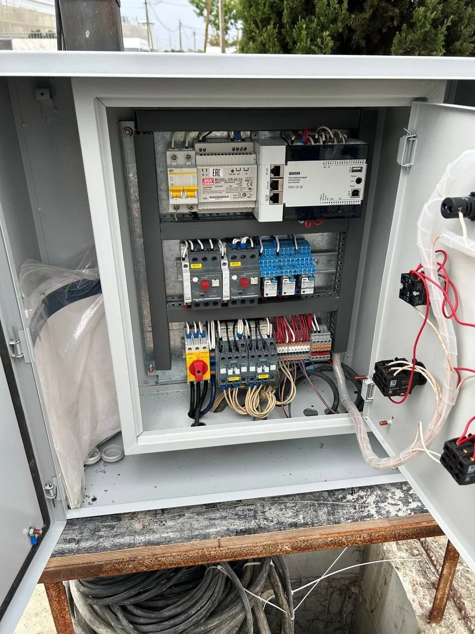 сборка электрощита в частном доме  Адлер — Вольтикс