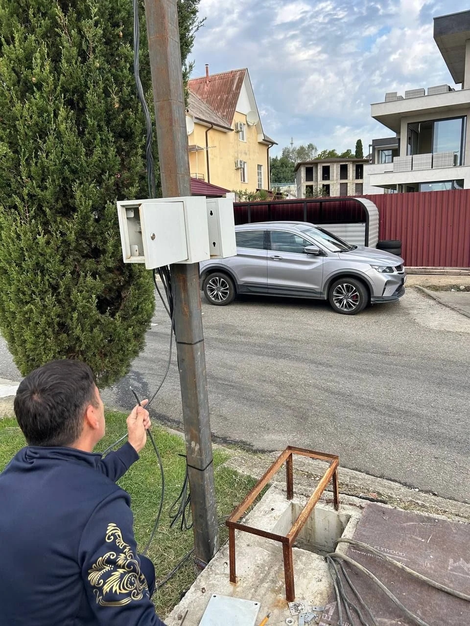 сборка электрощита в частном доме  Адлер — Вольтикс